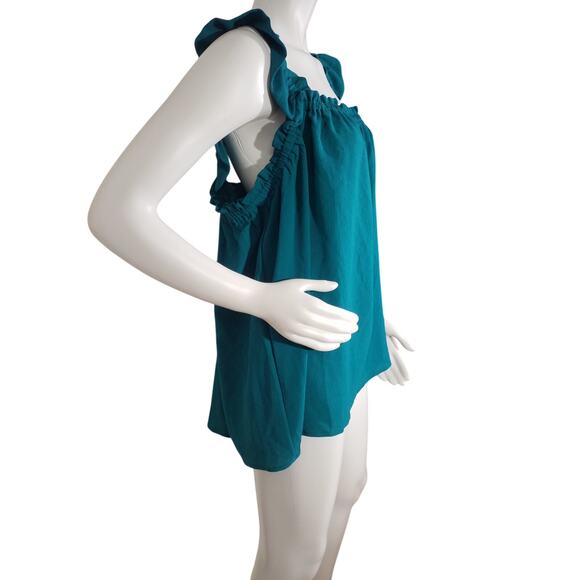 LuLaRoe Top – Green Daisy – Size 2XL - Picture 2 of 7